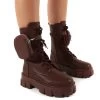 Intention Wide Fit Chocolate Chunky Sole Pouch Ankle Boots 1 Intention Wide Fit Chocolate Chunky Sole Pouch Ankle Boots -Chic Footwear Shop 0011 INTENTION CHOC PU 1 d762afa0 6e48 4255 919f ca42639a42b2