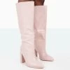 Posie Wide Fit Baby Pink Croc PU Knee High Block Heel Boots 1 Posie Wide Fit Baby Pink Croc PU Knee High Block Heel Boots -Chic Footwear Shop 31.08PDECOM0815 0abbc2fa 3015 4a0d b019 be99fe82c0a3