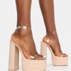 Calla Nude Patent Barely There Clear Square Toe Platform Heels 1 Calla Nude Patent Barely There Clear Square Toe Platform Heels -Chic Footwear Shop 6 cd93f940 8161 4b7d becf 0f63abd0f742