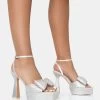 Sugarboo Off White Satin Diamante Bow Lace Up Square Toe Platform Heels 2 Sugarboo Off White Satin Diamante Bow Lace Up Square Toe Platform Heels -Chic Footwear Shop 771A2565 12dc19af 7f28 4e18 baf2 c74156eb389b