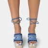 Take Off Navy Embroidered Santorini Lace Up Raffia Square Toe Wedge Heels 1 Take Off Navy Embroidered Santorini Lace Up Raffia Square Toe Wedge Heels -Chic Footwear Shop 771A2608