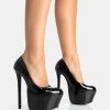 Stargaze Black Patent Extreme Court Stiletto Heels -Chic Footwear Shop 771A5468 69f7e752 b7c0 4074 a2fd 43eb8ccbf33e