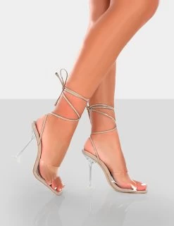 Bly Nude Patent Clear Perspex Cake Stand Lace Up Square Toe Heels 9 Bly Nude Patent Clear Perspex Cake Stand Lace Up Square Toe Heels -Chic Footwear Shop 771A6874