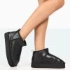 Shorty Black PU Ultra Mini Chunky Ankle Boots 2 Shorty Black PU Ultra Mini Chunky Ankle Boots -Chic Footwear Shop 771A8197