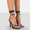 Lacey Wide Fit Black Patent Square Toe Strappy Lace Up Stiletto Heels 2 Lacey Wide Fit Black Patent Square Toe Strappy Lace Up Stiletto Heels -Chic Footwear Shop 771A9159 5489f289 d0ae 4163 b5ce 8a512cae1553