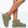 Flurry Khaki Faux Suede Ultra Mini Ankle Boots 2 Flurry Khaki Faux Suede Ultra Mini Ankle Boots -Chic Footwear Shop 771A9968 c561edb1 110a 41b0 800a 1f3709c11406