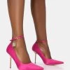 Lotty Hot Pink Satin Padlock Ankle Detail Pointed Court Stiletto Heels 1 Lotty Hot Pink Satin Padlock Ankle Detail Pointed Court Stiletto Heels -Chic Footwear Shop 7 5f23c385 0898 4909 8a8d 97e266bfc5b2