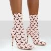 Saturn Return Pink Pointed Toe Stiletto Printed Sock Boots -Chic Footwear Shop saturnpinkfront 19b7fe7a c206 4123 bd56 a14923a99248